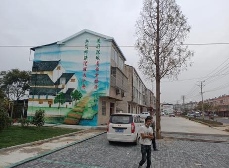 汨罗墙绘的制作流程