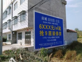 汨罗墙体广告质量分析