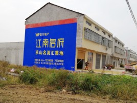 汨罗农村墙体广告在不同形式上面展现的不同特色