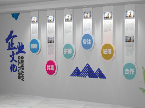 汨罗企业文化墙需要传递什么办公文化？