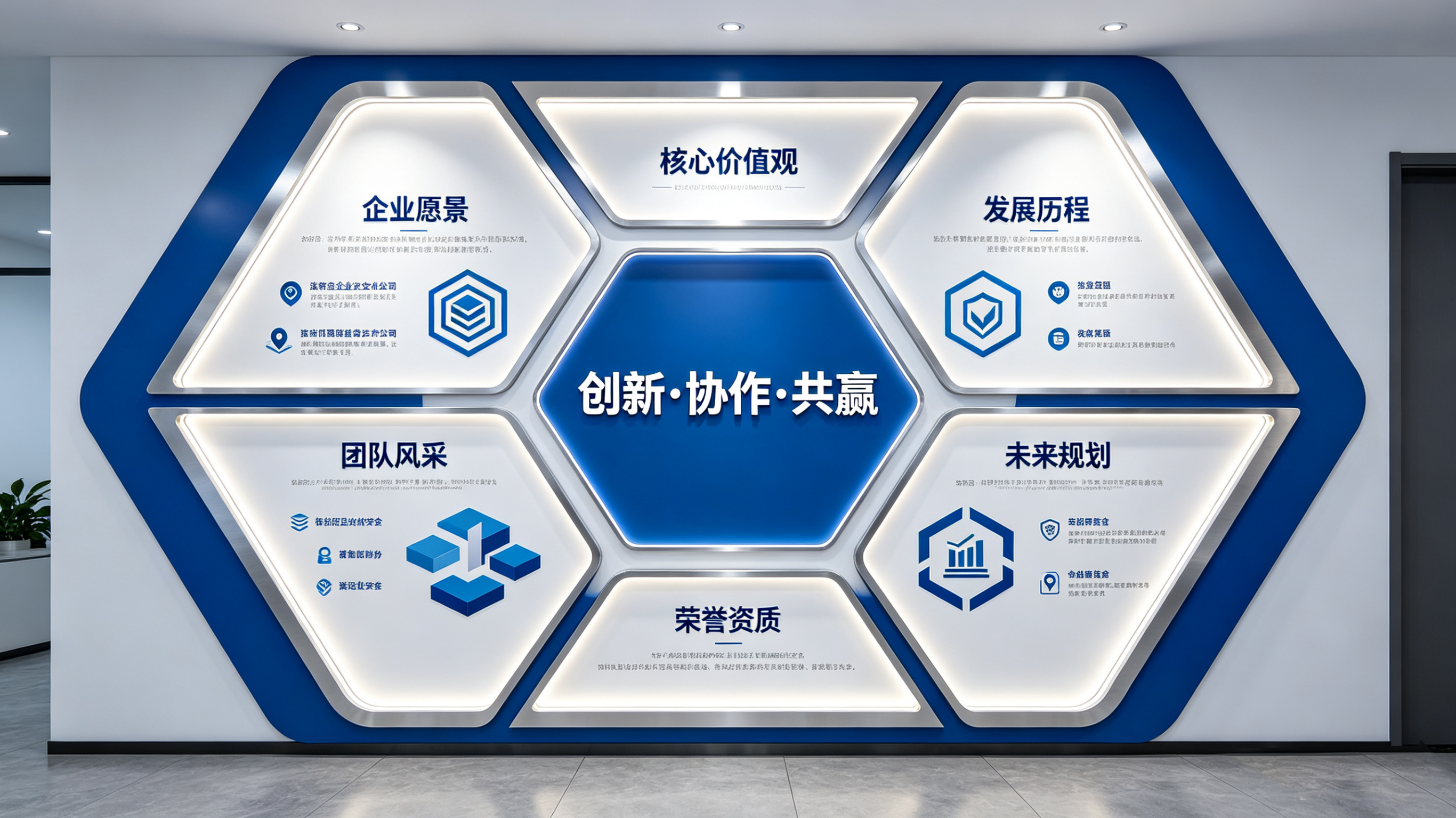 汨罗企业文化墙六边形避坑指南（新手常犯5个错误）